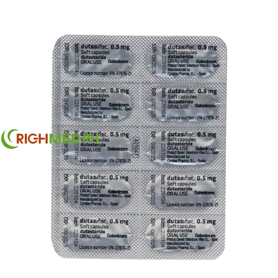 Dutas vitae 0.5mg (10) Dutas vitae 0.5mg