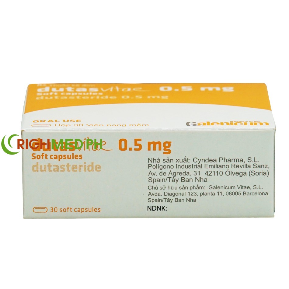 Dutas vitae 0.5mg (8) Dutas vitae 0.5mg