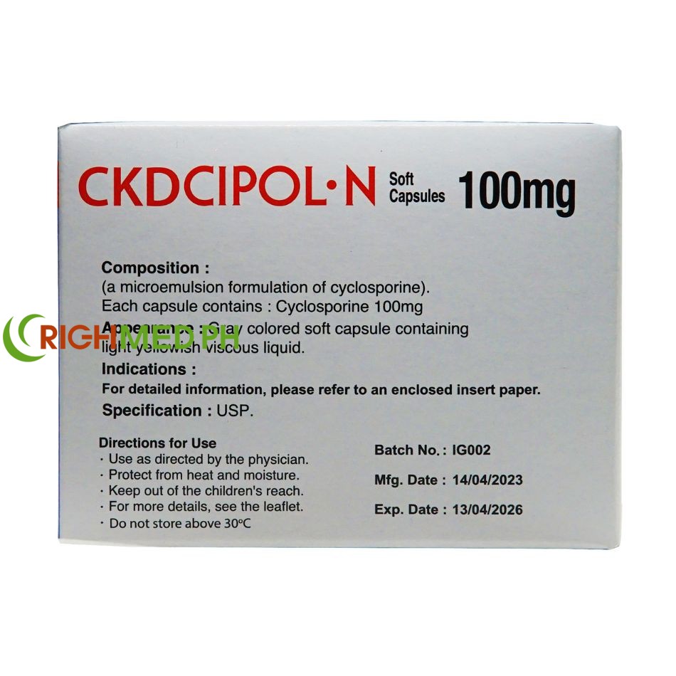 CKDCIPOL N 100mg3